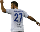 Fabio Quagliarella football render