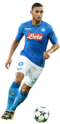 Faouzi Ghoulam football render