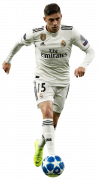 Federico Valverde football render