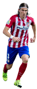 Filipe Luis football render