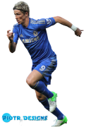 Fernando Torres football render