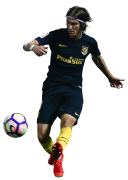 Filipe Luis football render