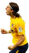 Filipe Luís football render