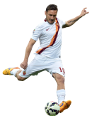 Francesco Totti football render