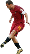 Francesco Totti football render