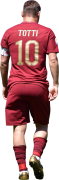 Francesco Totti football render