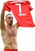 Franck Ribery football render