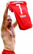 Franck Ribery football render