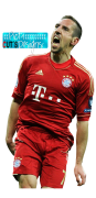 Franck Ribery football render