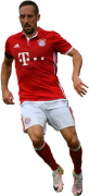 Franck Ribery football render