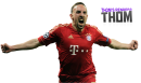 Franck Ribery football render