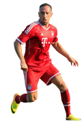 Franck Ribery football render