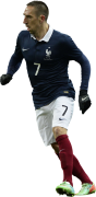 Franck Ribery football render