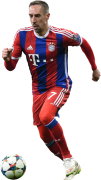 Franck Ribery football render