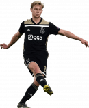 Frenkie de Jong football render