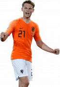 Frenkie de Jong football render