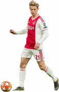 Frenkie de Jong football render