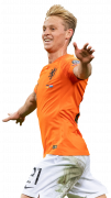 Frenkie de Jong football render