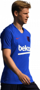 Frenkie de Jong football render