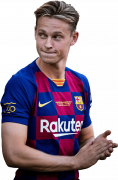 Frenkie de Jong football render