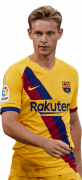 Frenkie de Jong football render