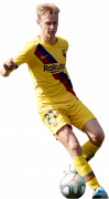 Frenkie de Jong football render