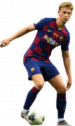 Frenkie de Jong football render