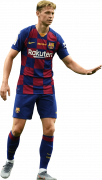 Frenkie de Jong football render