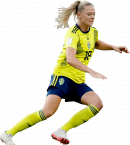 Fridolina Rolfö football render