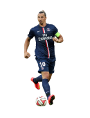 Zlatan Ibrahimovic football render