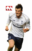 Gareth Bale football render