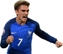 Antoine Griezmann football render