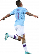 Gabriel Jesus football render