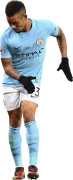 Gabriel Jesus football render