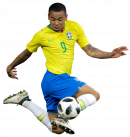 Gabriel Jesus football render