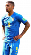 Gabriel Jesus football render