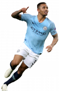 Gabriel Jesus football render