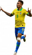 Gabriel Jesus football render