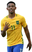 Gabriel Jesus football render