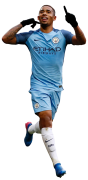 Gabriel Jesus football render