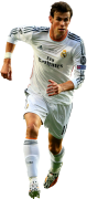 Gareth Bale football render