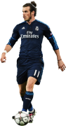 Gareth Bale football render