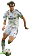 Gareth Bale football render