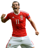 Gareth Bale football render