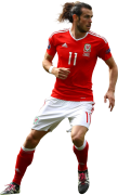 Gareth Bale football render