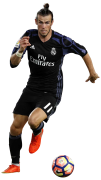 Gareth Bale football render