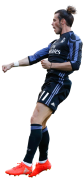 Gareth Bale football render