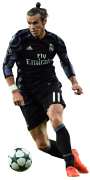 Gareth Bale football render