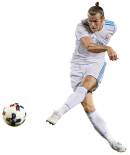 Gareth Bale football render