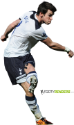 Gareth Bale football render